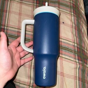 Owala Blue Tumbler with Handle